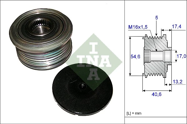 Alternator Freewheel Clutch